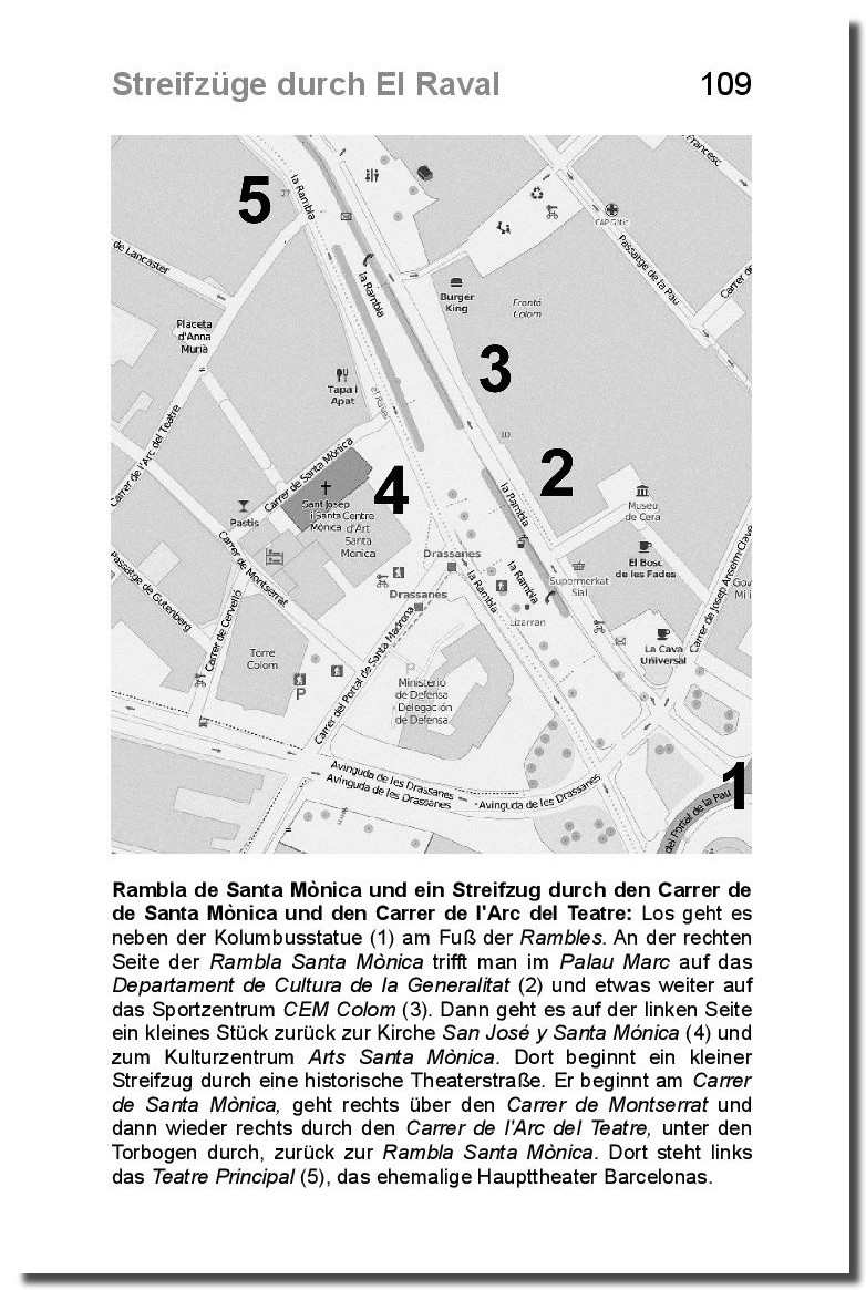 Buchseite 109, Barcelona und ihre Gitarristen
