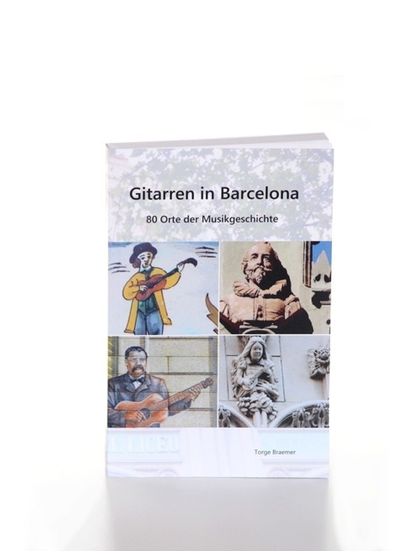 Buchcover, vier Figuren mit Gitarren