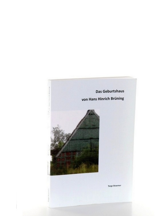 Buchcover, Vorderseite vom alten Reetdachhaus