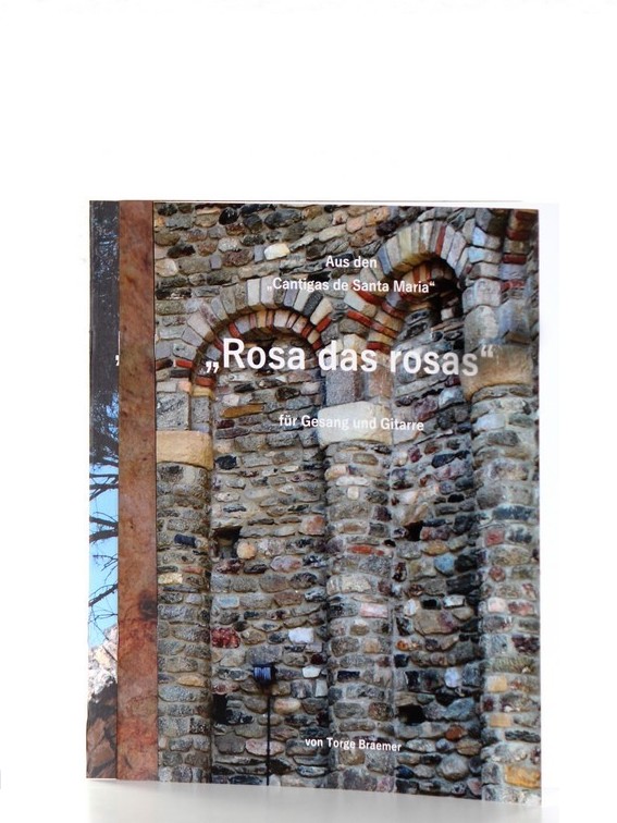 Buchcover `Rosa das Rosas´, Mauer aus Felssteinen