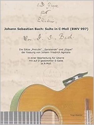 Buchcover mit Aufschrift und Gitarre