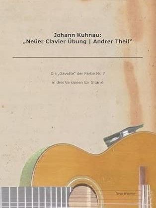Buch Johann Kuhnau: Gavotte der siebten Partie