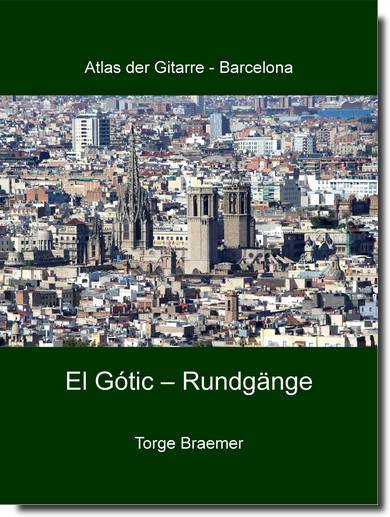 Buchcover, Barcelona Altstadt von oben