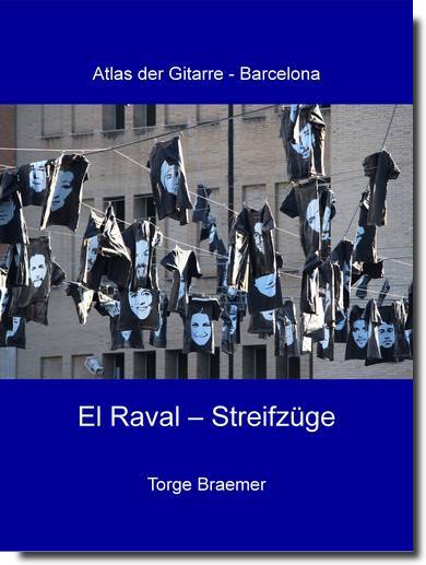 Buchcover, T-Shirts mit Gesichtern an Wäscheleine in einer Straße