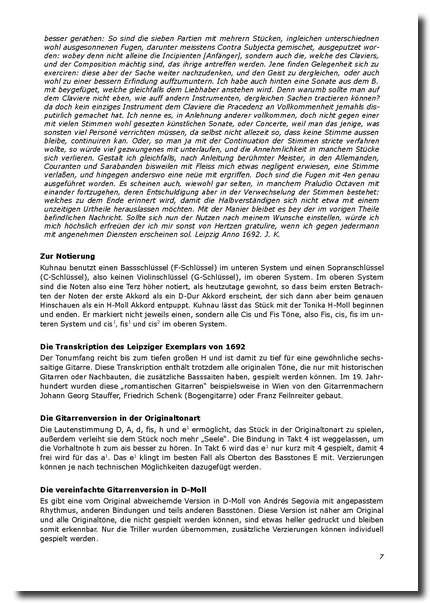 Beispielseite Buch, Text