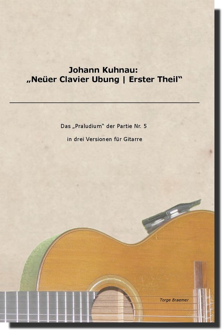 Buchcover: Johann Kuhnau: Praludium der Partie Nr. 5