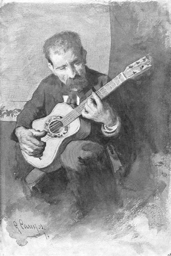 Kunstkarten-Gitarren