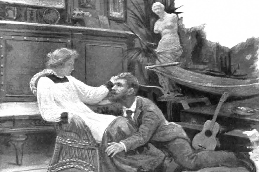 Kunstkarten-Gitarren
