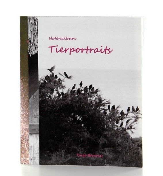 Buchcover, Notenhefte, Baum mit Staren